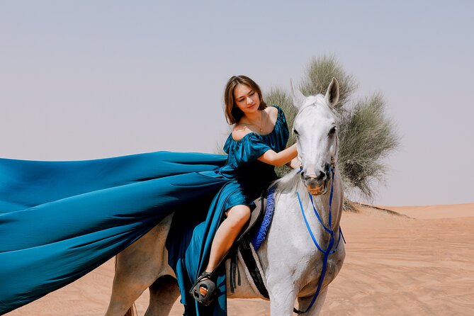 Dubai: Flying Dress with Photography and Exciting Dune Activities - How the flying-dress photoshoot works