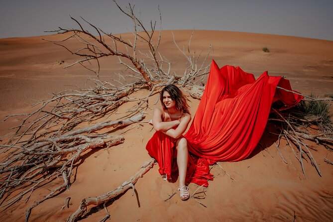 Dubai: Flying Dress with Photography and Exciting Dune Activities - Photo delivery is the part to watch closely