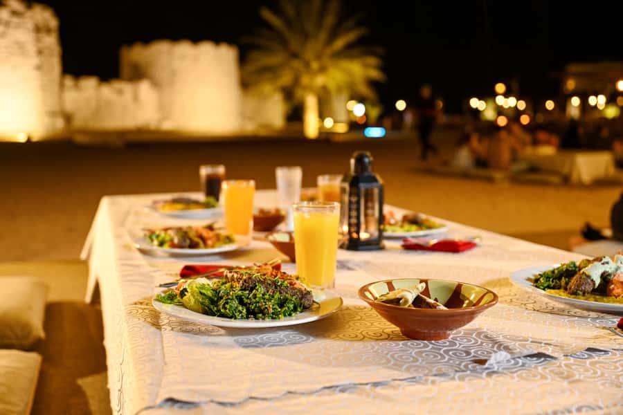 Dubai Fort Lisaili Desert: Quad, Buggy Ride & Free Souvenir - Camel rides, falcons, henna, and archery