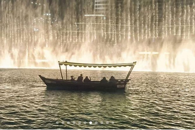 Dubai: Fountain Show and Burj Lake Ride by Traditional Boat - Why Six People Can Make a Difference