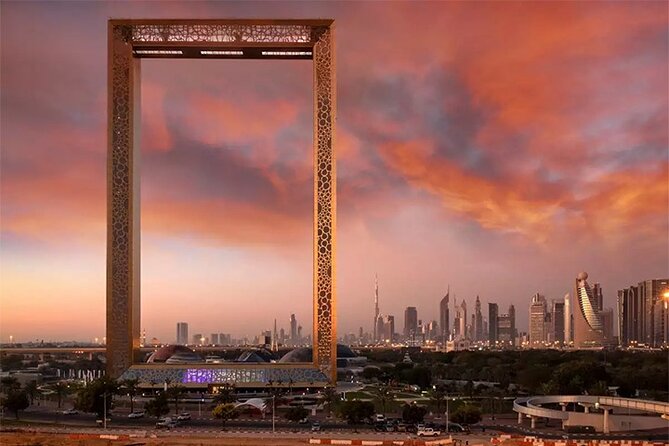 Dubai Frame Admission Ticket - Entering the Dubai Frame at Zabeel Park
