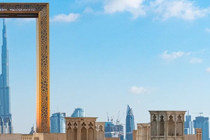 Dubai Frame Ticket - The 150-meter observation deck shows two sides of Dubai