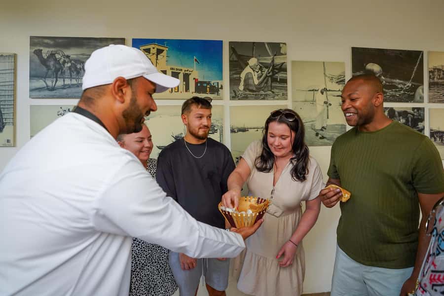 Dubai: Frame Tickets, Creek, Souks & Blue Mosque Guided Tour - Al Khayma Heritage House: coffee, design and Emirati tradition