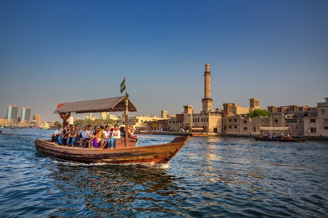 Dubai: Frame Tickets, Creek, Souks & Blue Mosque Guided Tour - Burj Al Arab and Jumeirah Beach: a quick opening photo
