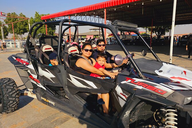 Dubai Full-Day Desert Safari Experience with Live BBQ Dinner - Camel rides and sandboarding