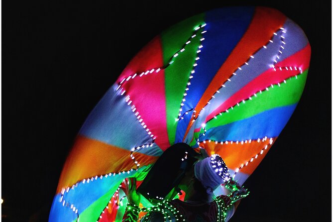 Dubai Full-Day Desert Safari Experience with Live BBQ Dinner - Tanoura dance, belly dancing, and fire show