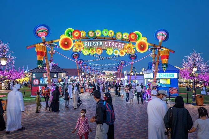Dubai Global Village Entry Ticket - The 32 pavilions and the world market feel