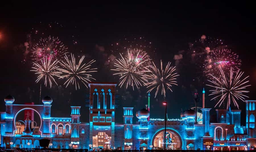 Dubai: Global Village Entry Ticket with Hotel Transfers - Entering the Pavilions