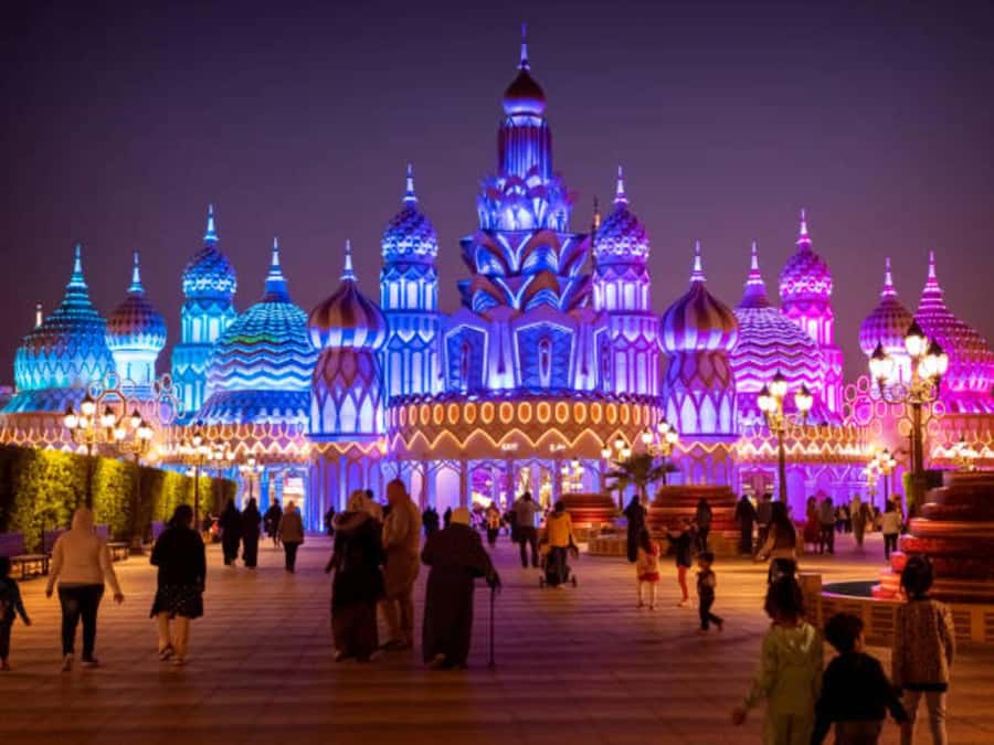 Dubai: Global Village Tickets with Roundtrip Transfer - Rides for a completely different kind of evening
