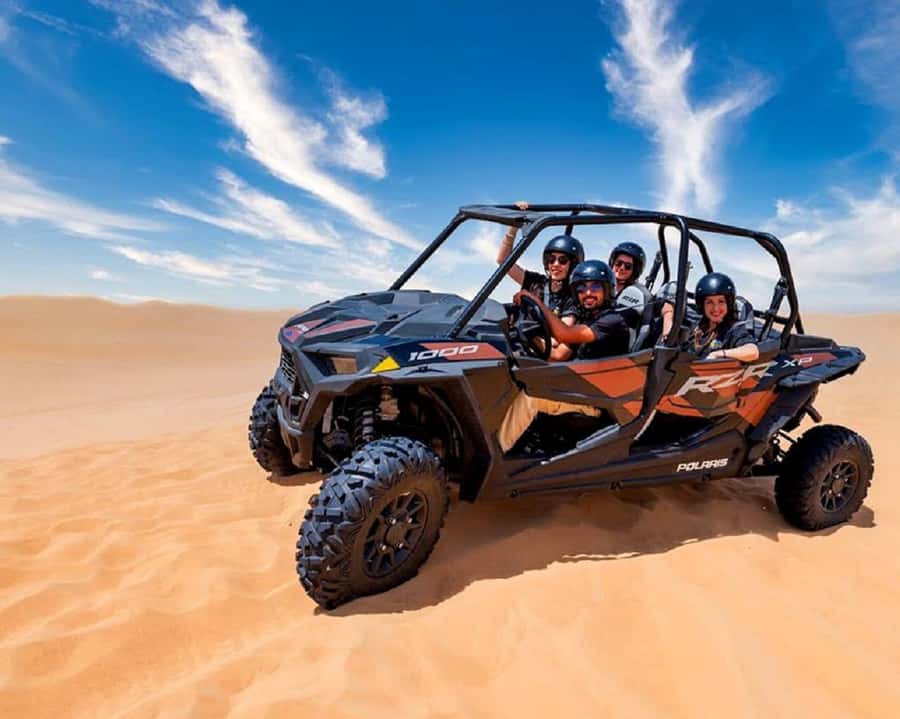 Dubai: Guided Dune Buggy Driving Experience in the Desert - Meeting the guide at Royal Adventure Camp