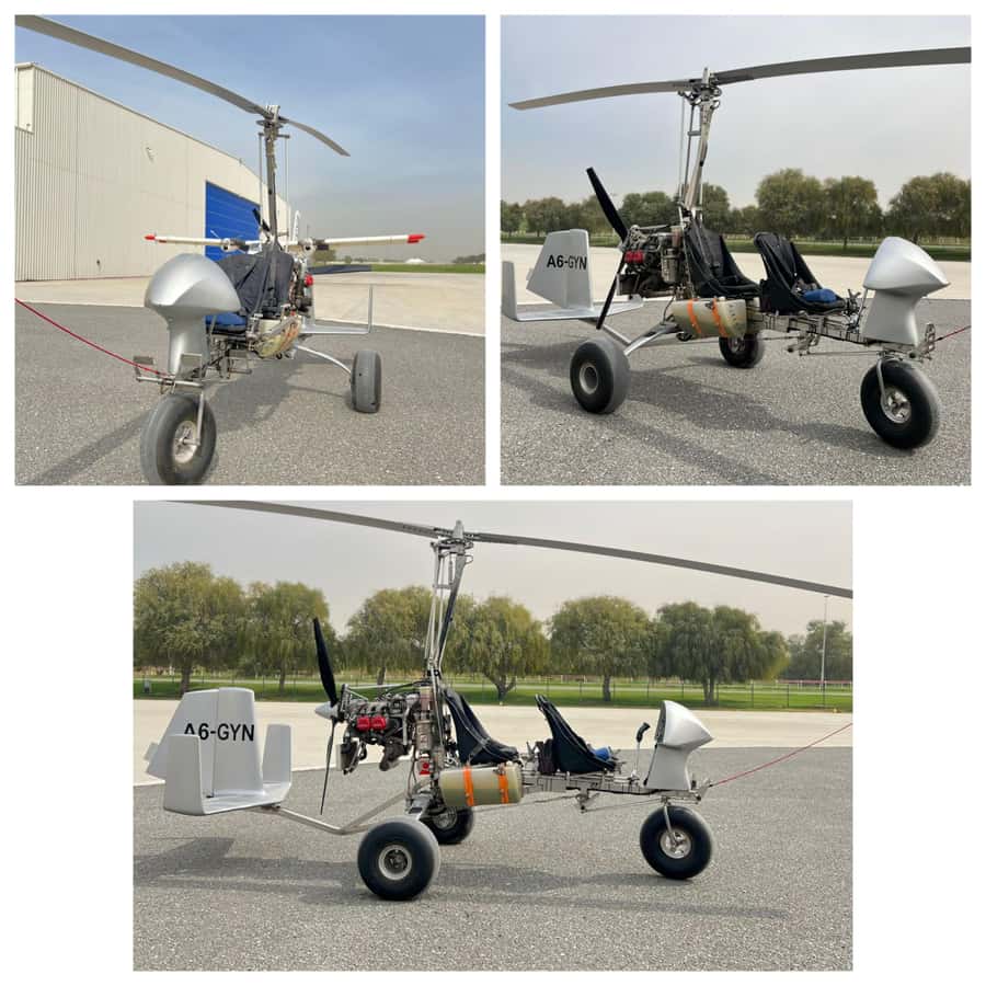 Dubai: Gyrocopter Introductory Flight - Flying along Dubai Marina’s coastline