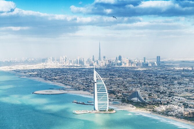 Dubai Half Day City Tour and Sightseen with pick up - Jumeirah Mosque and the sail-shaped Burj Al Arab