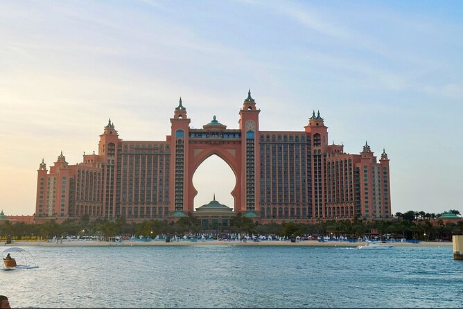 Dubai Half Day City Tour With Burj Khalifa Ticket - Burj Al Arab from Souk Madinat Jumeirah