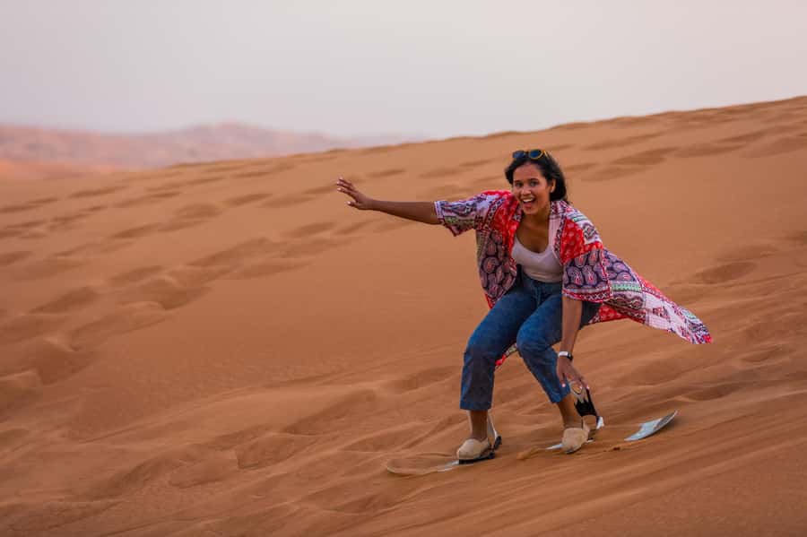 Dubai: Half-Day Desert Safari, Camel Ride, ATV & Dune Buggy - A short camel ride and falcon photo stop