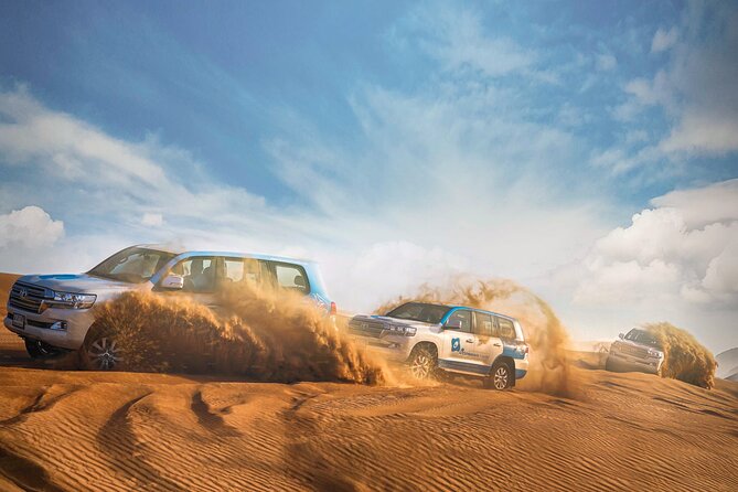 Dubai: Half-Day Desert Safari, Camels, Quad Bike & Refreshments - Lahbab begins with tea, dates, and a useful pause