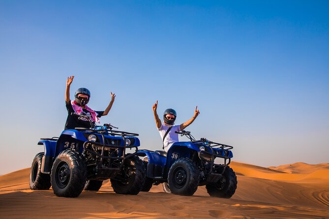 Dubai: Half-Day Desert Safari, Camels, Quad Bike & Refreshments - Dune bashing is the main burst of excitement