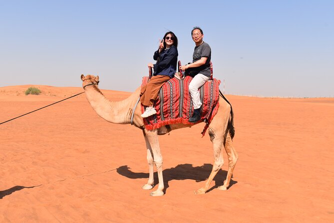 Dubai: Half-Day Desert Safari ,Camels & Sunset - Dune bashing across Lehbab’s red sand
