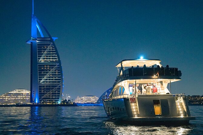 Dubai Harbour Luxury Yacht Tour with BBQ & Drinks - Dubai Marina, the first big view