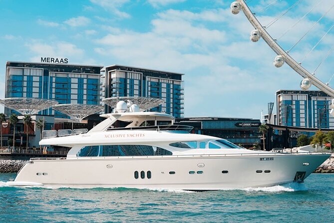 Dubai Harbour Luxury Yacht Tour with BBQ & Drinks - Starting at Dubai Harbour Yacht Club