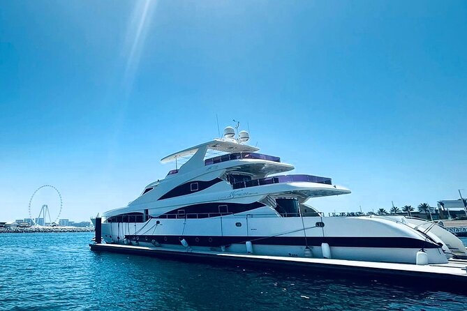 Dubai Harbour Super Yacht Experience with gourmet & Drinks - What kind of Dubai cruise is this?