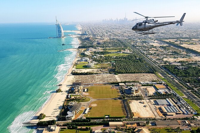 Dubai Helicopter Tour with Optional Private Hotel Transfers - Check-in takes longer than the flight itself