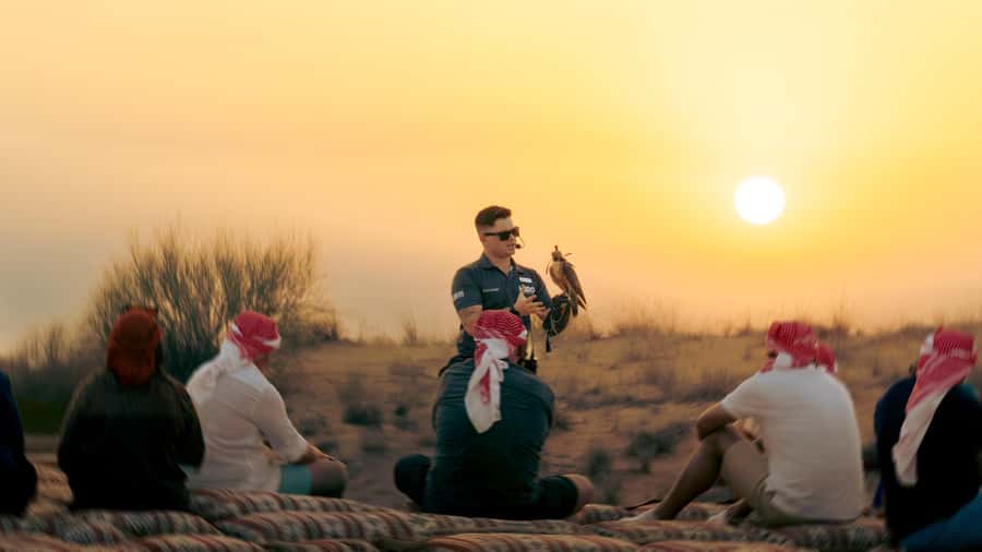 Dubai: Heritage Desert Safari wtih Overnight and Breakfast - The drive into the Dubai Desert Conservation Reserve