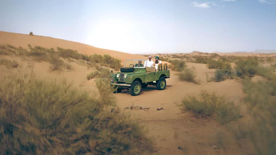 Dubai: Heritage Safari in Vintage Land Rover with Dinner - A slower look at Dubai’s protected desert