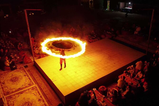 Dubai High Red Dunes Extreme Desert Safari Adventure with BBQ Dinner - Belly dancing, tanoura, and the fire show