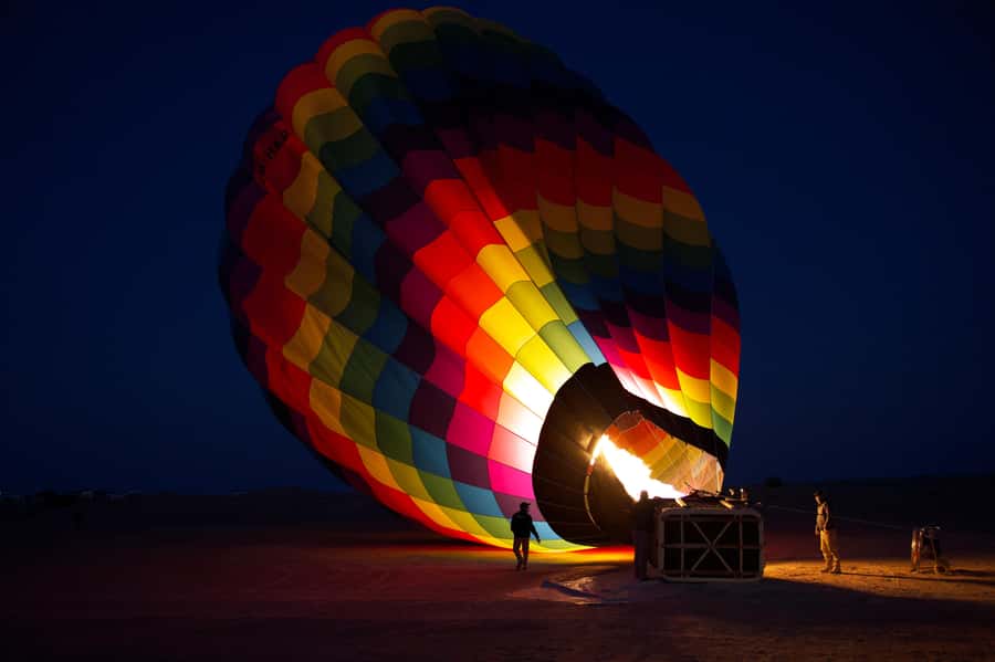 Dubai: Hot Air Balloon Ride & Falcon Show Over the Desert - Key points to know before booking