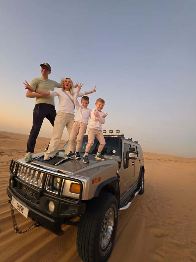 Dubai Hummer Safari Adventure & Traditional Dress Photoshoot - Why the Hummer makes this safari different