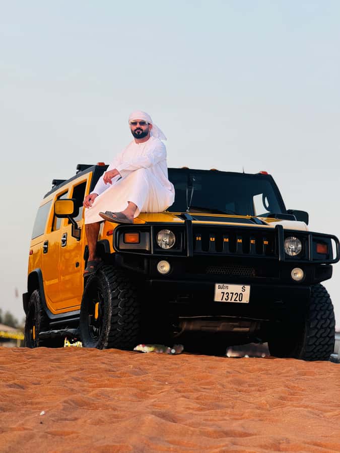 Dubai Hummer Safari Adventure & Traditional Dress Photoshoot - The premium camp has air conditioning and dinner