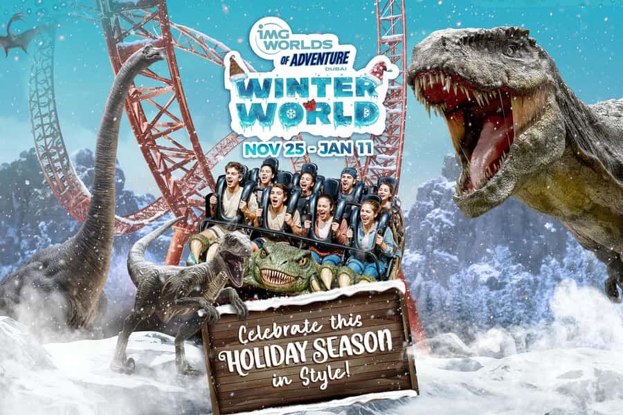 Dubai: IMG Worlds of Adventure Entrance Ticket - Start with IMG Boulevard and get your bearings