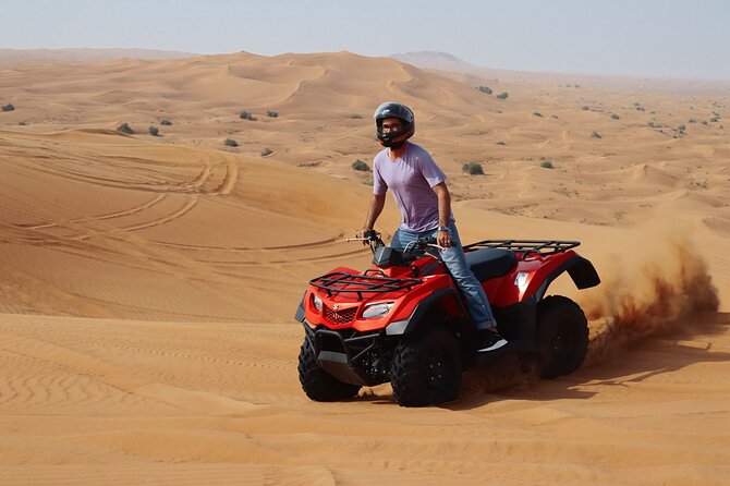 Dubai: Jeep Desert Safari, Camel Ride, and Quad Bike Tour - Why Lahbab makes a better desert setting than a quick city escape