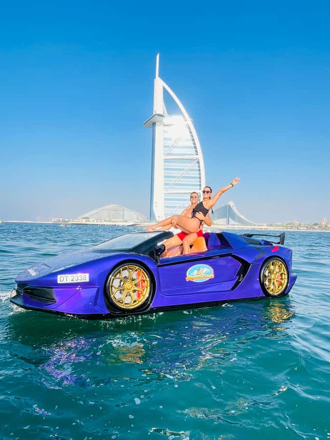 Dubai: Jet car at Burj Al Arab with photos and videos - Starting at BlueSea Watersport