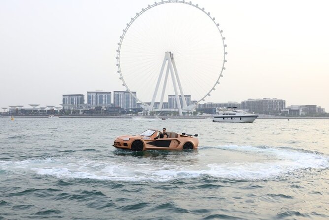 Dubai Jet Car Experience with Optional Transfers - The briefing before you touch the water
