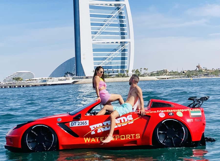 Dubai: Jet Car to Burj Al Arab with Breakfast and Soft drink - Starting at Umm Suqeim Fishing Harbor