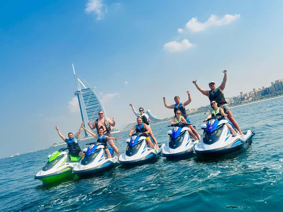 Dubai: Jet ski & Flyboard in Dubai Free Ice Cream - Views of Ain Dubai and Jumeirah