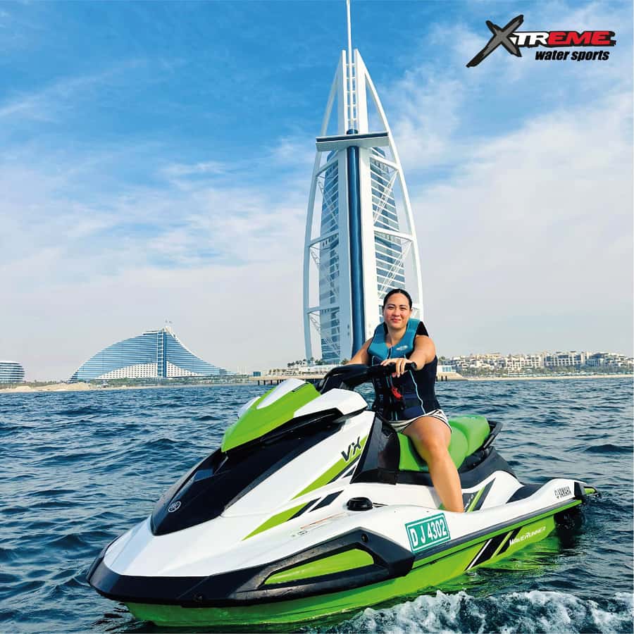 Dubai: Jet Ski Ride with Photos and Videos - 1 Hr - Riding Around Palm Jumeirah