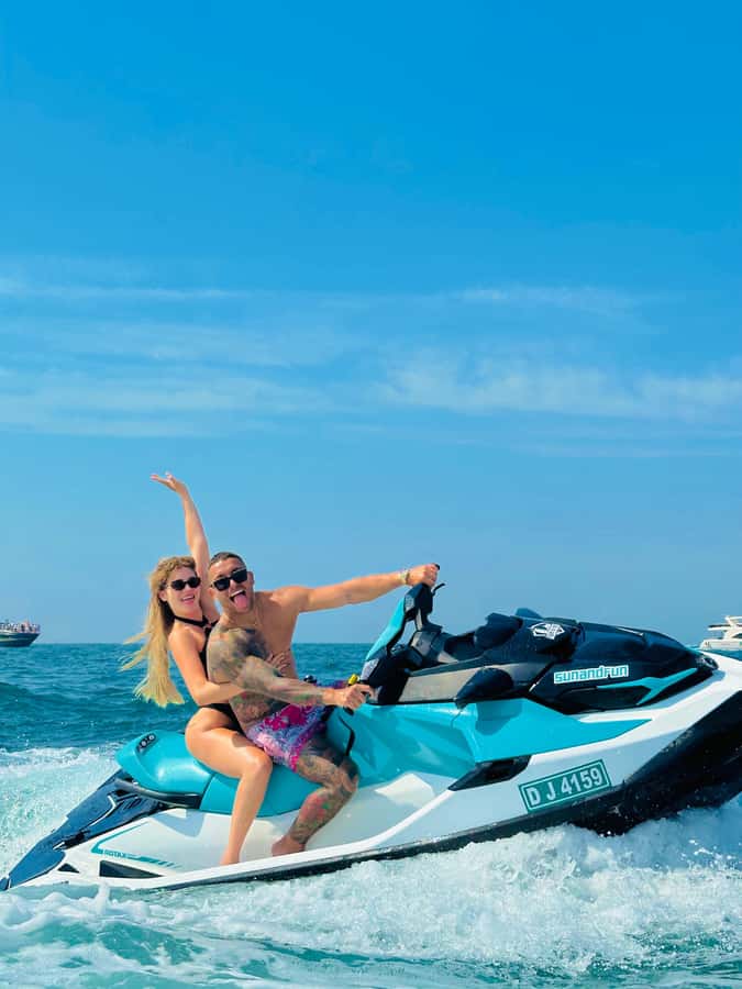 Dubai jet ski: visit the Burj al Arab and Atlantis with photos and videos - From Umm Suqeim Harbor to the open water