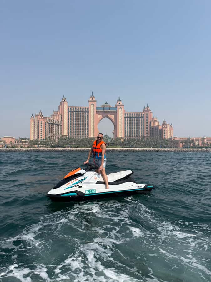 Dubai jet ski: visit the Burj al Arab and Atlantis with photos and videos - Photos and videos, the useful extra