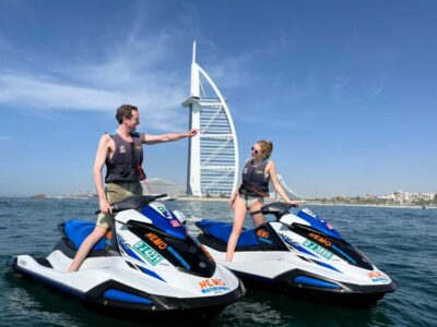 Jetski to Burj Arab-Atlantis w Pic, Video & Icecream