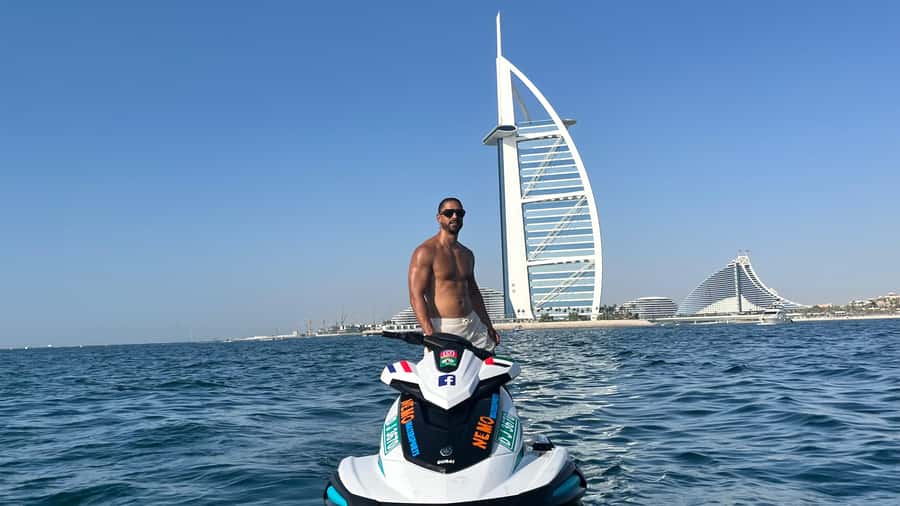 Dubai: Jetski to Burj Arab-Atlantis w Pic, Video & Icecream - Who will enjoy this Dubai jet ski ride?
