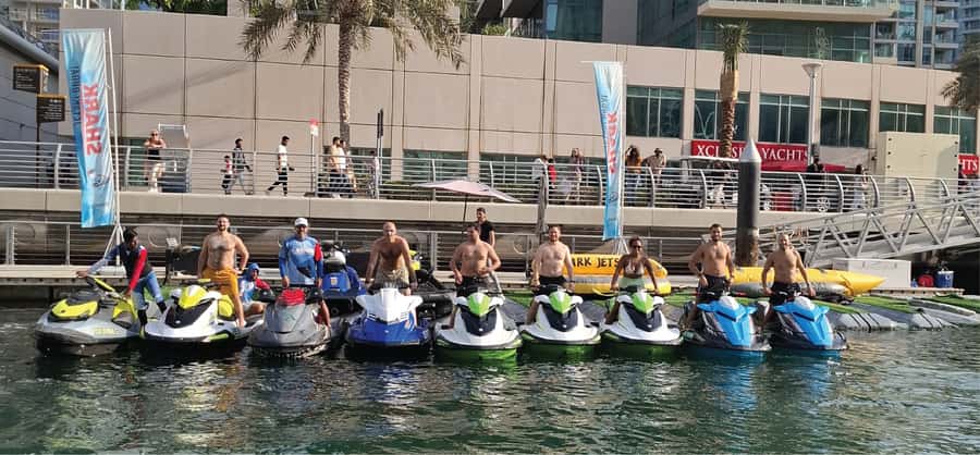 Dubai: Jetski Tour to Dubai Eye, JBR, Palm & Burj Al Arab - What this Dubai jetski tour is really like