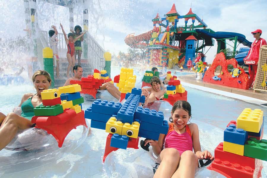 Dubai: LEGOLAND® Water Park Entry Ticket - The LEGO Wave Pool for an easy family break