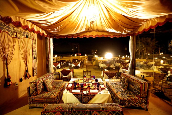 Dubai: Luxury Desert Fortress Dinner, Camel Ride & Live Shows - Who will get the most from this evening