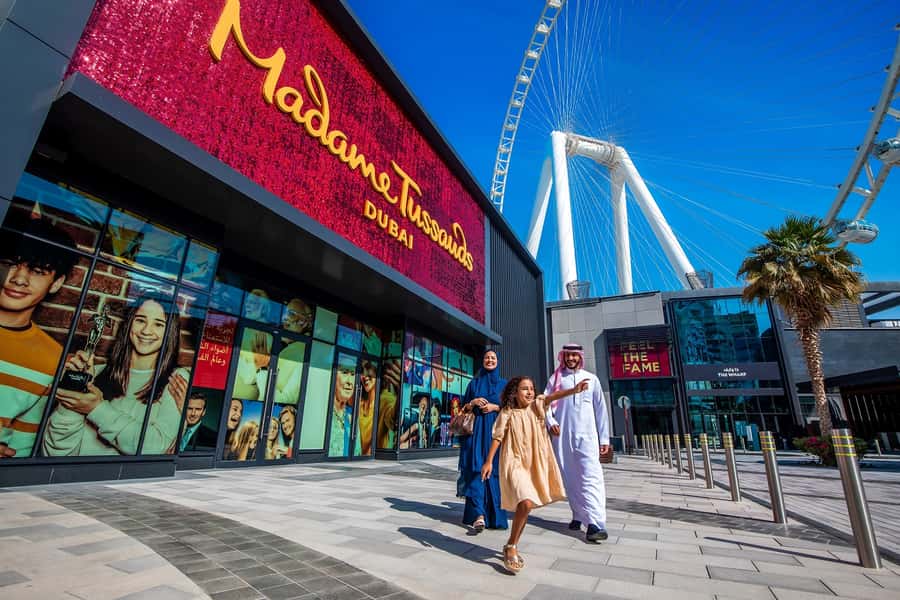 Dubai: Madame Tussauds Adult General Entry Ticket - Finding the attraction at The Wharf