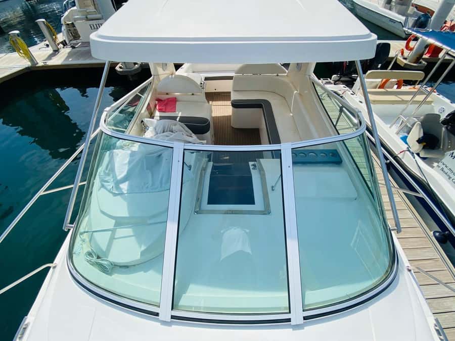 Dubai Marina: 2-Hour Mini Yacht Ride - JBR and the possible swim stop