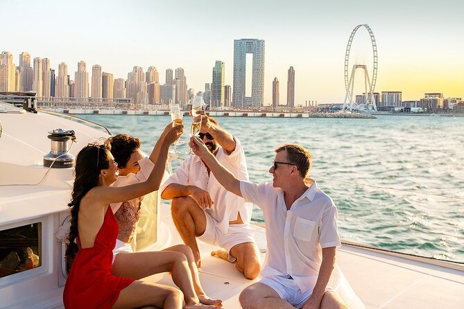Dubai Marina 2 Hour Sunset Yacht Tour with Alcoholic Drinks - Dubai Marina at sunset, the main reason to go