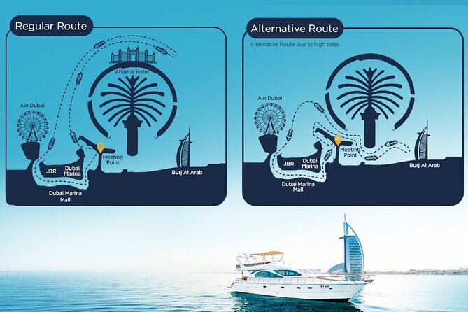 Dubai Marina 2 Hour Sunset Yacht Tour with Alcoholic Drinks - Snacks, soda, and the alcoholic-drink question