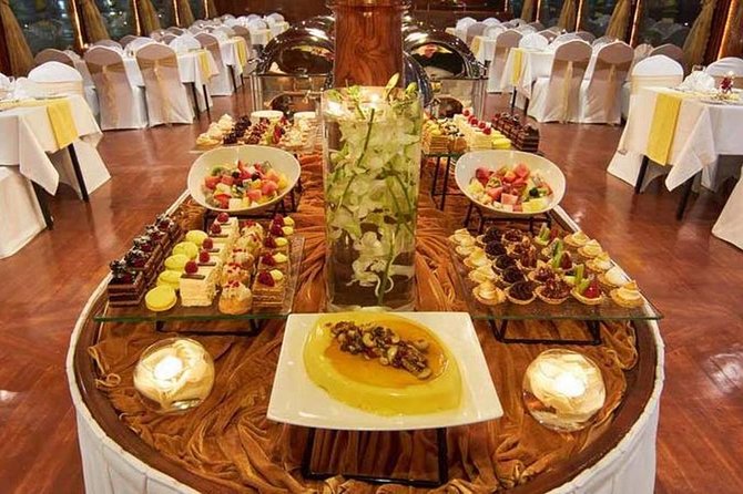 Dubai Marina Cruise Dinner with Entertainment Show - The buffet: convenient, filling, and not the main attraction